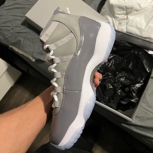 Cool Grey Jordan 11s